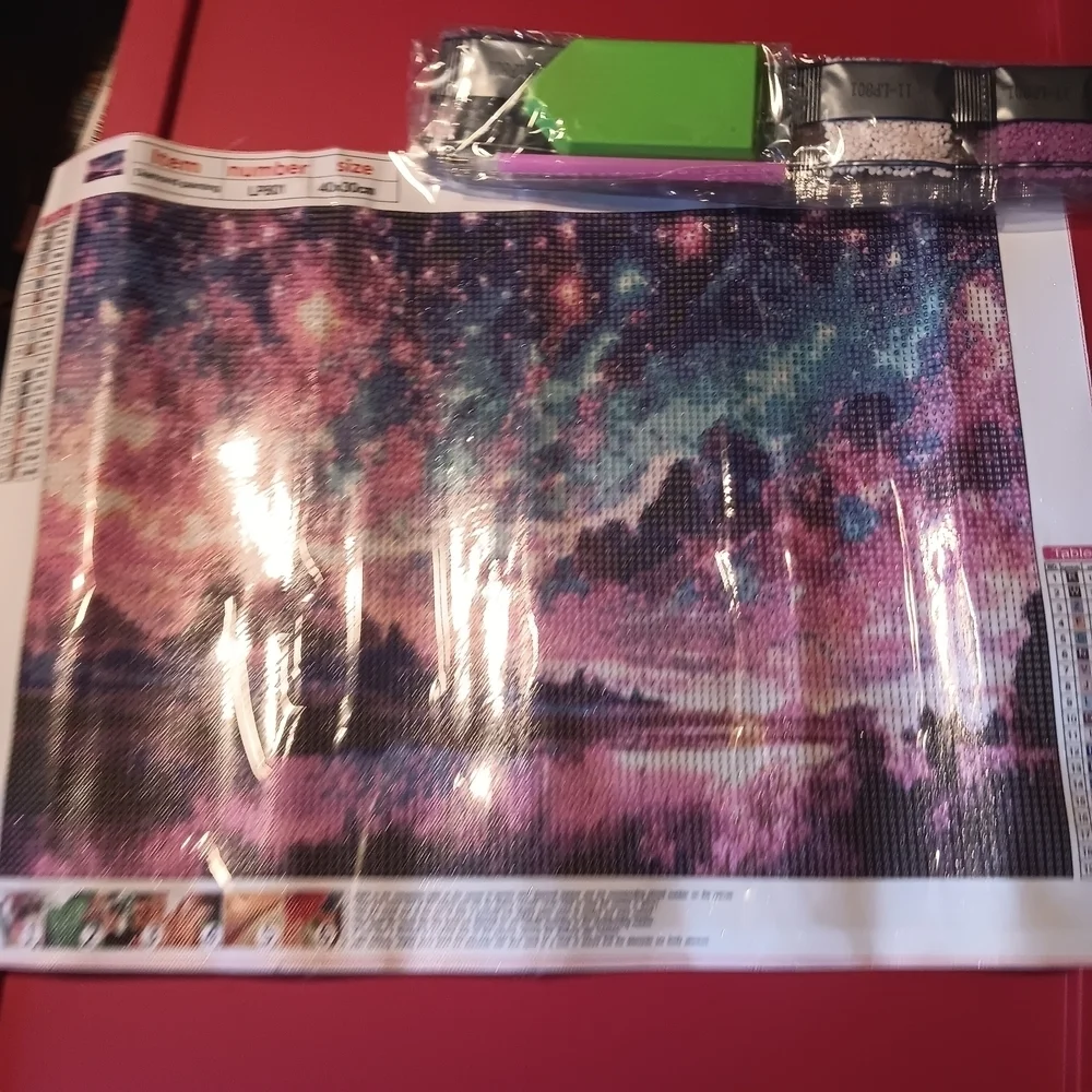 Colorful Landscape Diamond Art Painting Kit 40x30